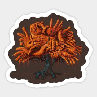 Autumn Hands Tree Sticker